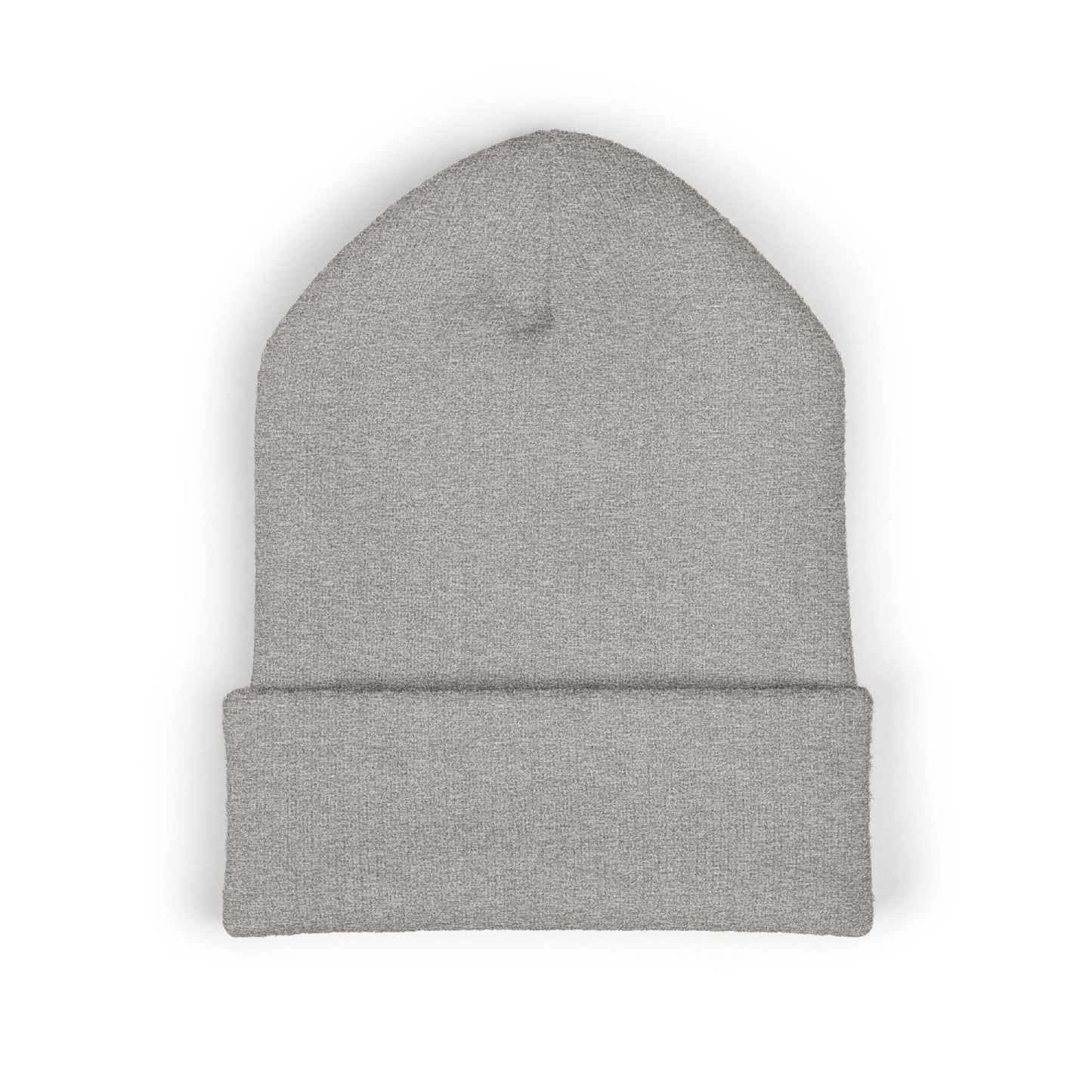 Embroidered Beanie — Brownsvilep Logo Cuffed Knit Hat
