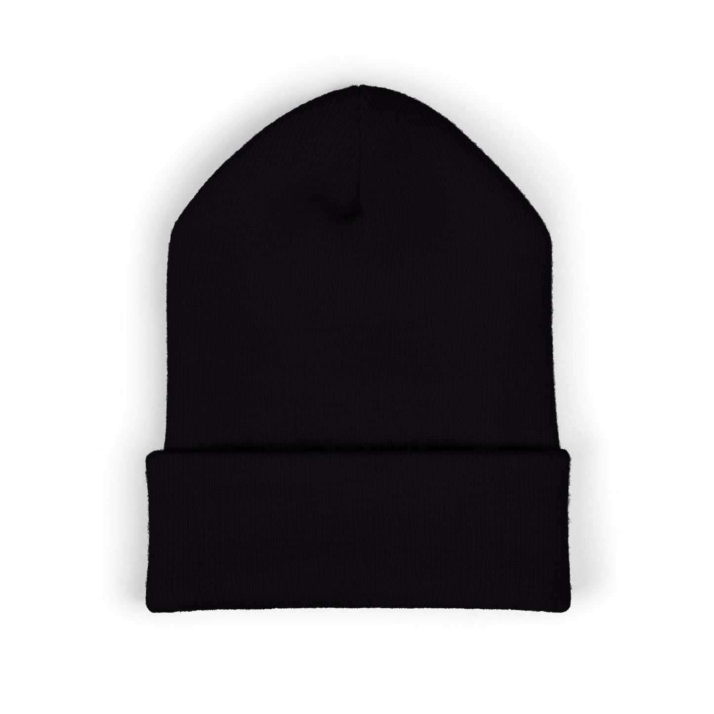 Embroidered Beanie — Brownsvilep Logo Cuffed Knit Hat